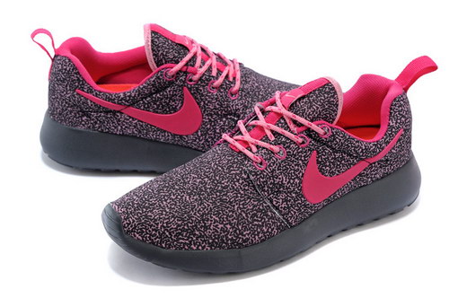 Nike Roshe Run Womens Floral Purple Pink Hong Kong
